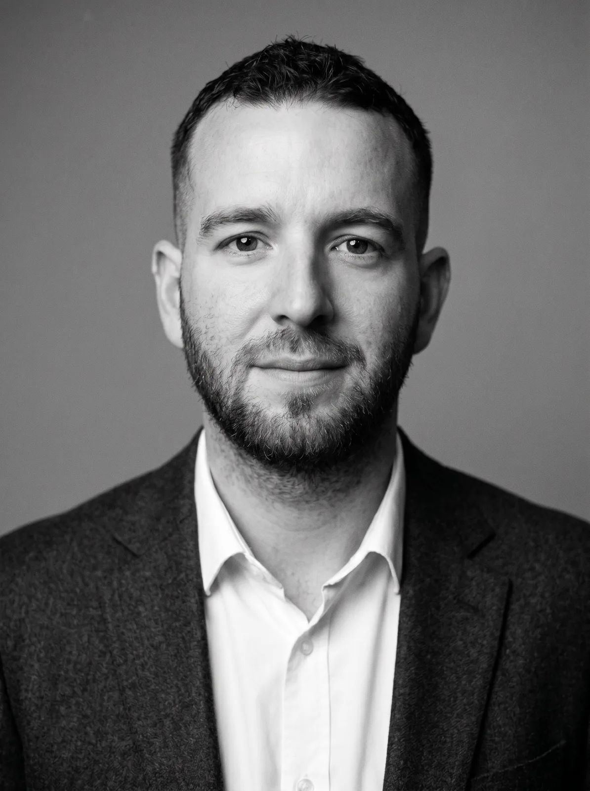 Vignette · portrait B&W collaborateur